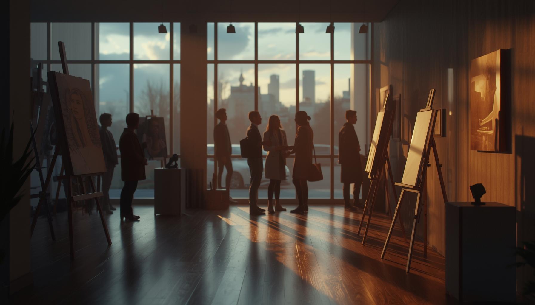 Begegnungen und Events mit lokalen Künstlern